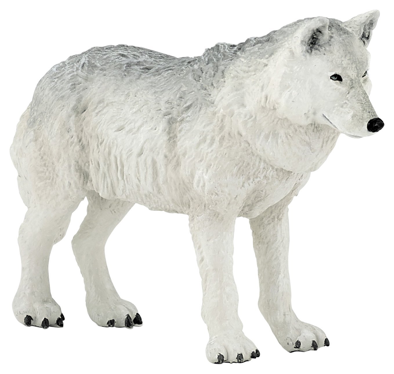 Papo WILD ANIMAL KINGDOM Figurine, 50195 Polar Wolf, Multicolour, 9 x 5 x 9 cm, Papo 50195 Polar Wolf, Multicolour