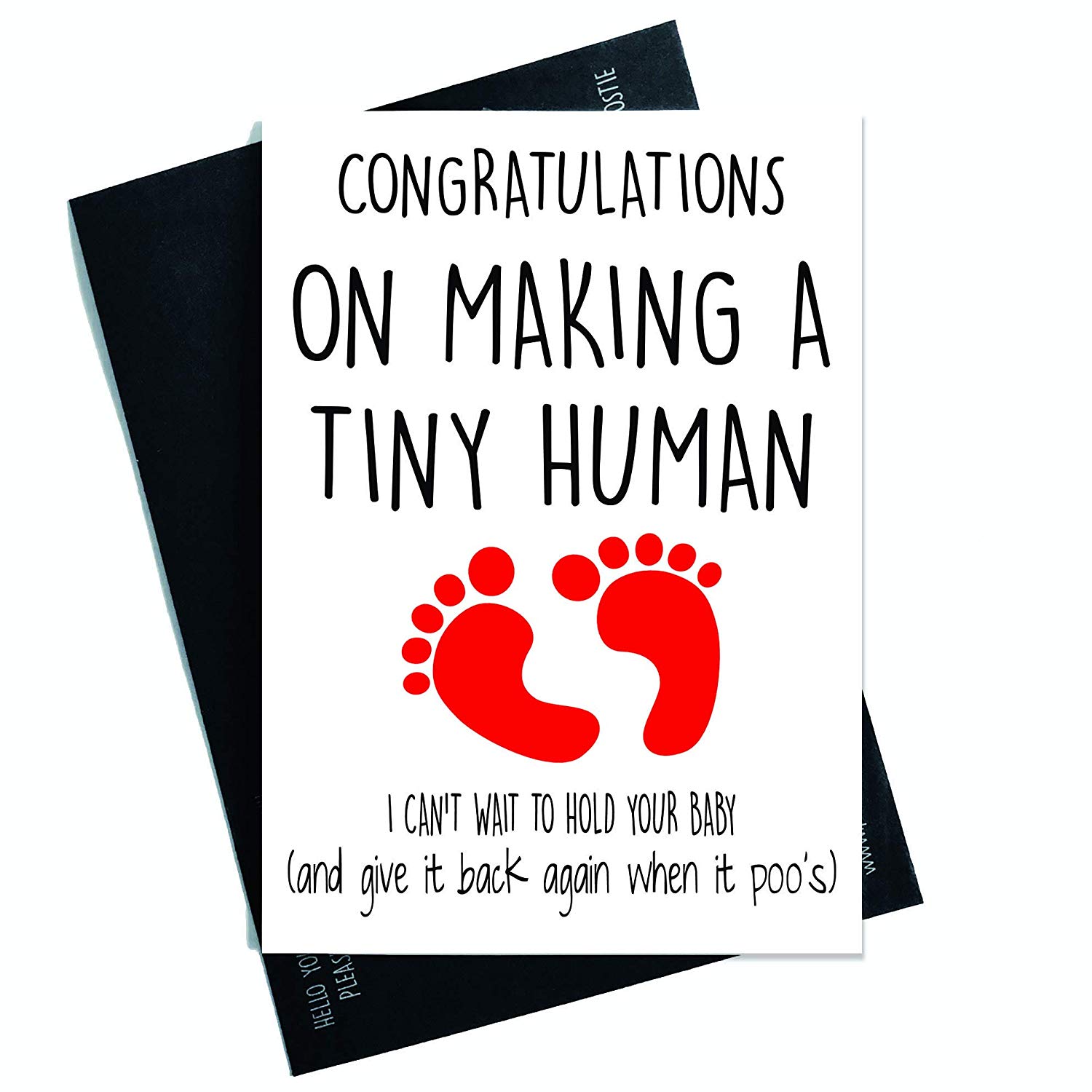 New Baby Card Congratulations Card Making A Tiny Human New Mum Card, New Dad Card, Baby Girl