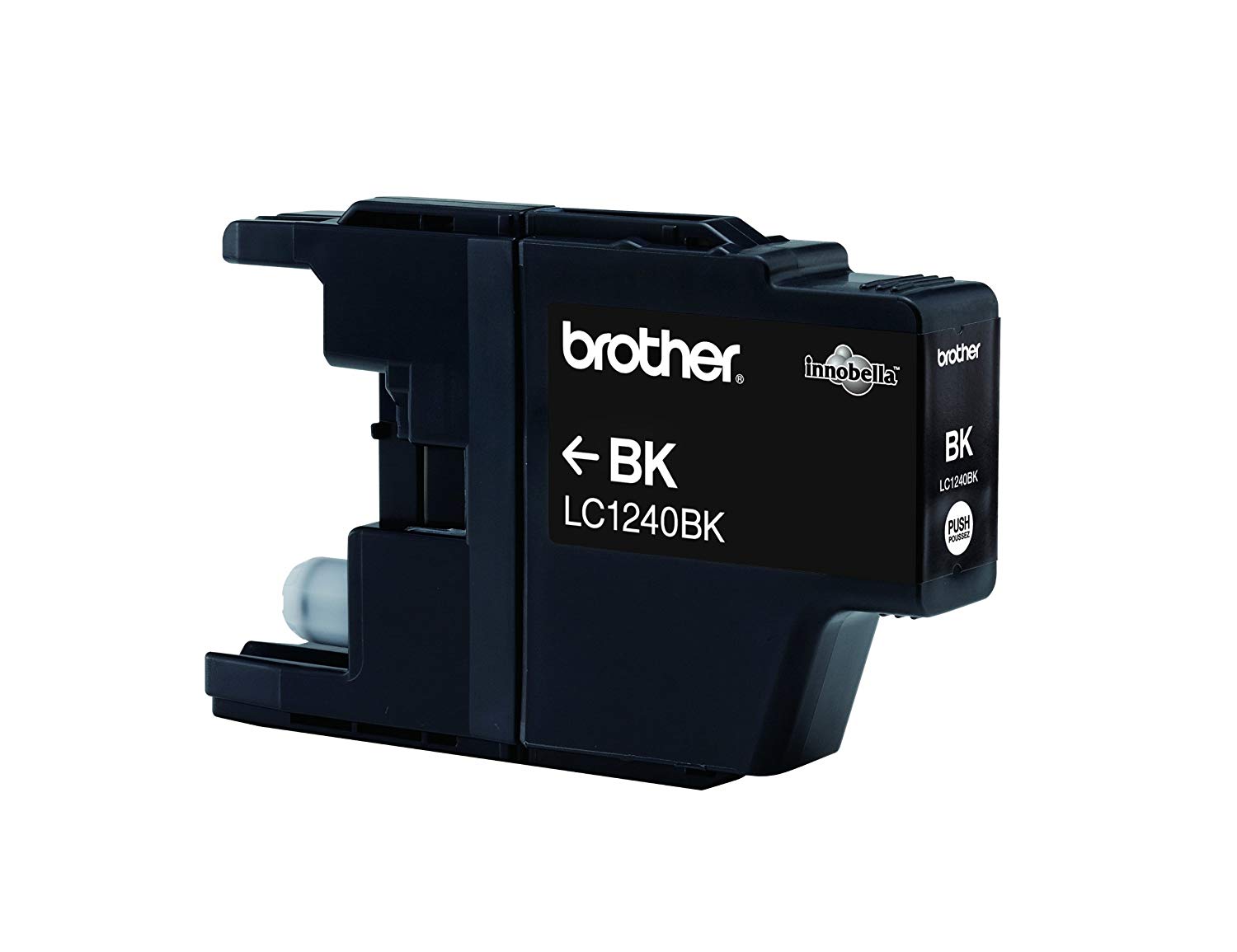 Brother LC-1240BK Inkjet Cartridge, Black, Single Pack, High Yield, Includes 1 x Inkjet Cartridge, Brother Genuine Supplies