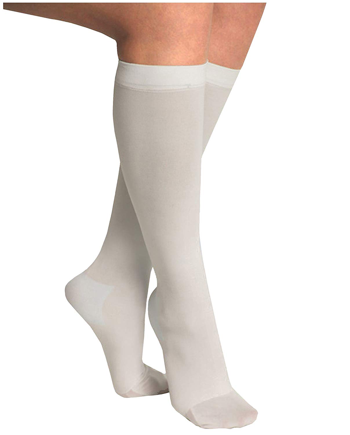 ITA-MED Anti-Embolism Knee High Stockings for Men & Women, Light Compression Socks (18 mmHg)