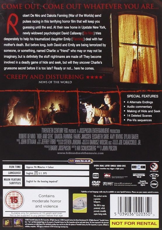 Hide And Seek [DVD] - Image 2