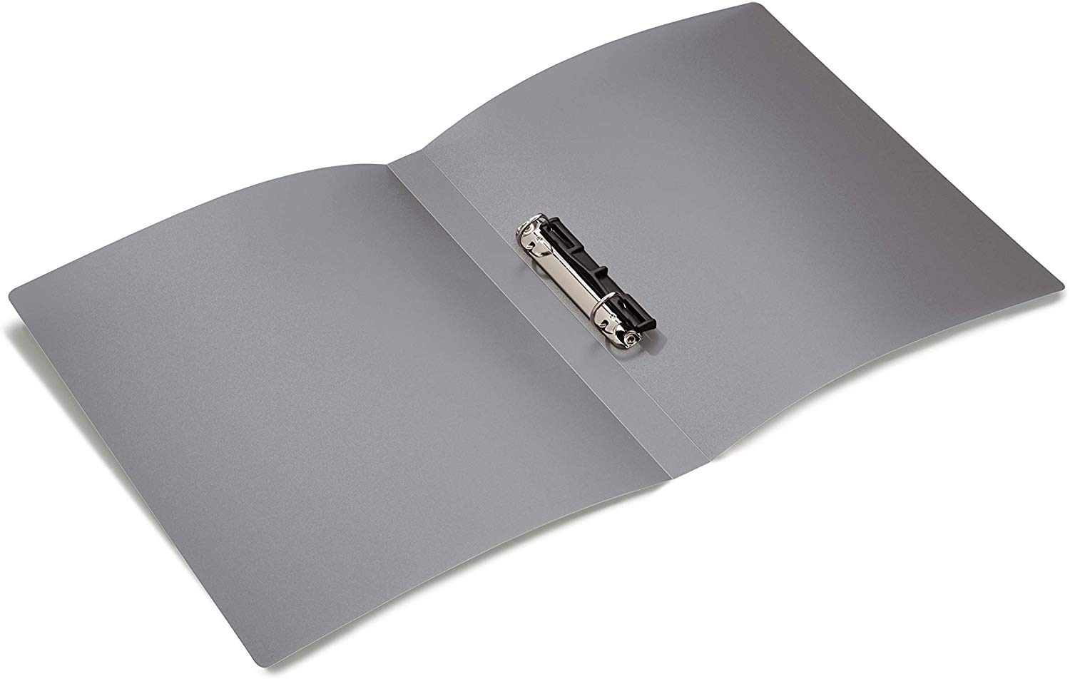 HERMA Ring Binder Translucent in Grey, A4, 25 mm Spine, Slim 2-Ring Binder Made of Plastic - Image 2