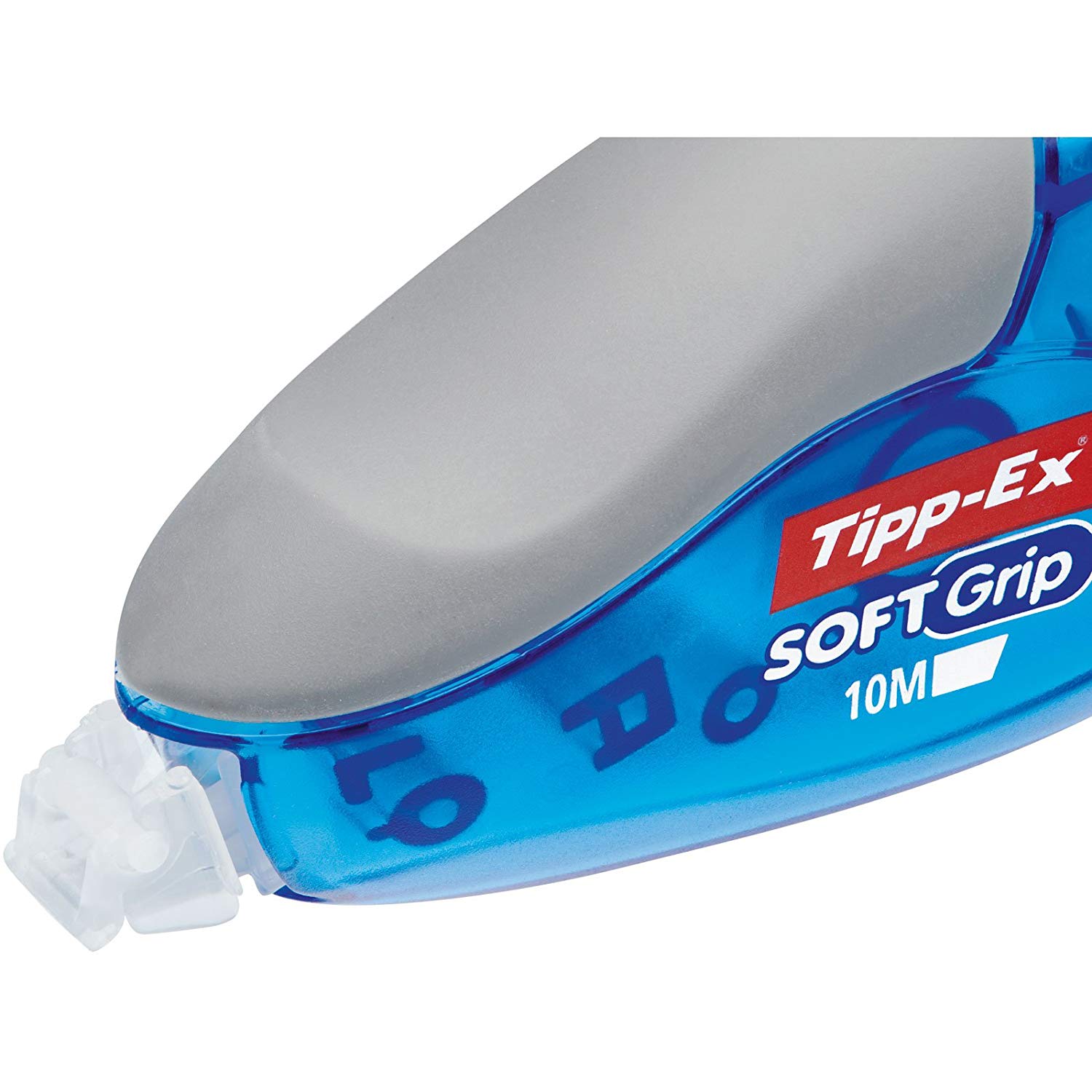 BIC Tipp-Ex Pocket Mouse Soft Grip, Correction Tape, 50m Coverage of Tear-Resistant Tape, White, Pack of 10 - Image 3