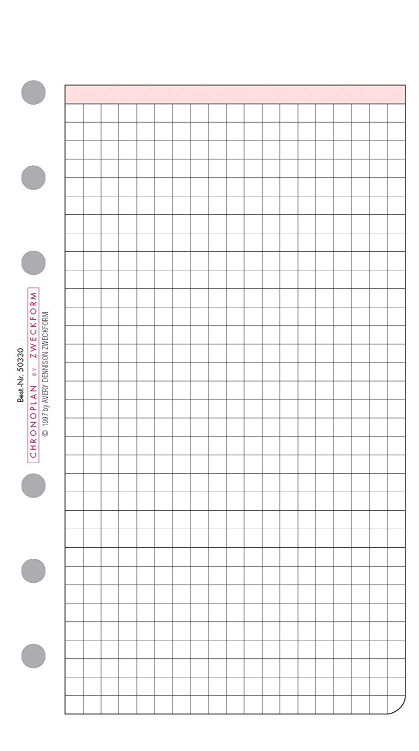 Avery Zweckform Chronoplan 50330 Year Planner Set Mid-Year, schwarz, A5 - Image 2