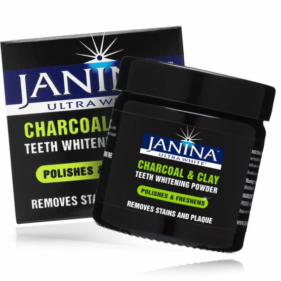 Janina Activated Charcoal and Clay Teeth Whitening Powder BigaMart