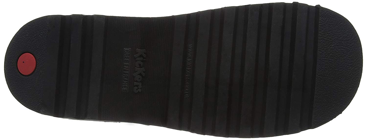 Kickers Kick Aztec Patent Womens Black Shoes-UK 7 / EU 41, 7 UK - Image 4