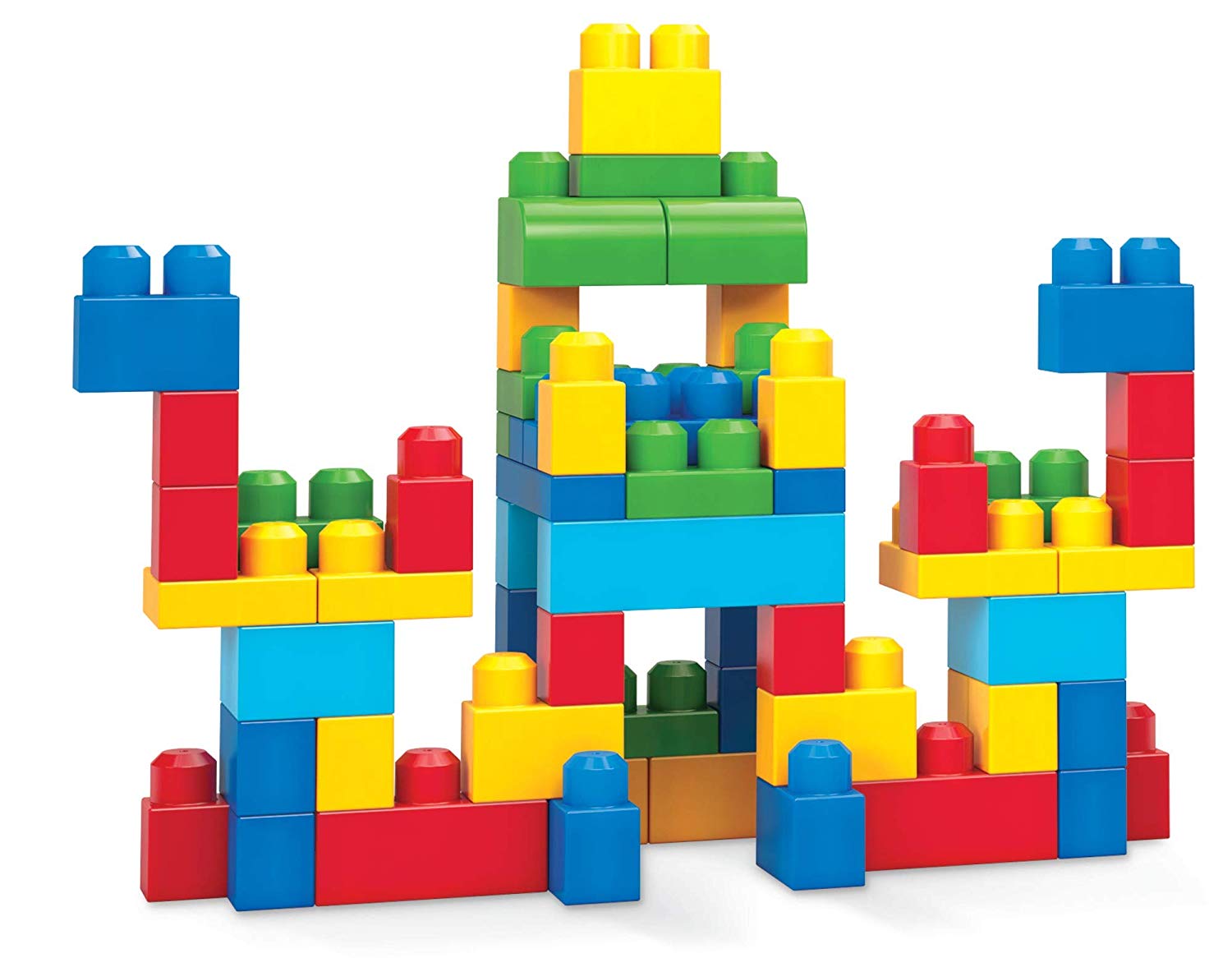 MEGA BLOKS Big Building Bag building Set including 60 big and colorful building blocks, and 1 storage bag - Image 2