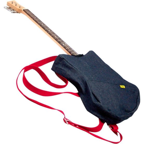 Loog LGBPKBD Backpack Case for Guitar - Denim
