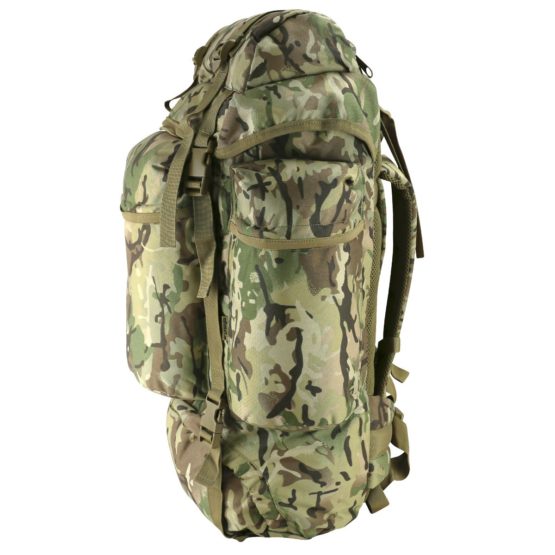 Kombat Unisex Outdoor Kombat Backpack available in Camouflage - 60 Litres - Image 3
