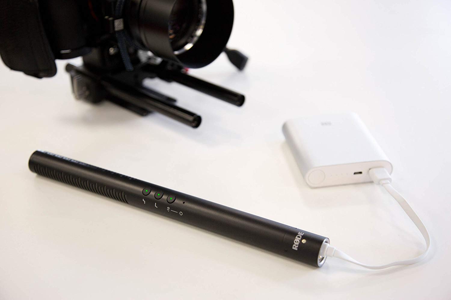 Rdiameter DE NTG4+ Versatile Dual-powered Supercardioid Condenser Shotgun Microphone with Switchable High-frequency Boost - Image 4