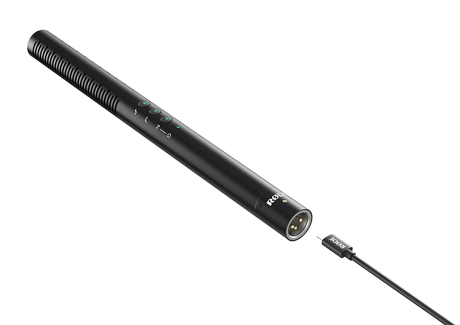 Rdiameter DE NTG4+ Versatile Dual-powered Supercardioid Condenser Shotgun Microphone with Switchable High-frequency Boost - Image 2