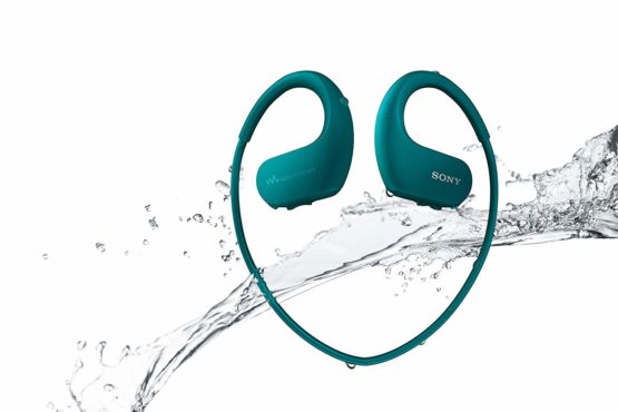 Sony NW-WS413 Waterproof All-in-One MP3 Player, 4 GB - Veridian Blue - Image 3