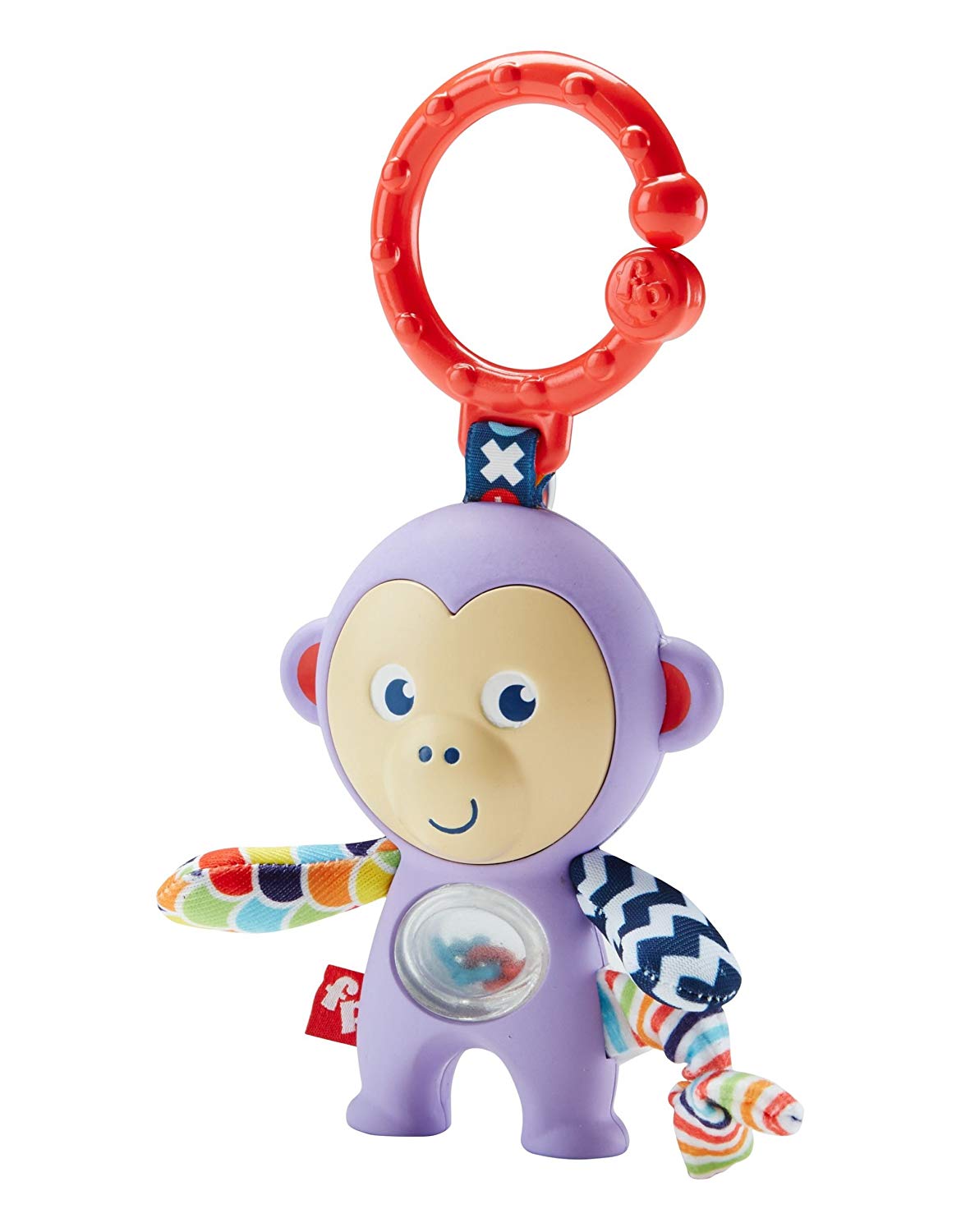 Mattel Fisher-Price DYF91 Monkey Rattle/Teether, 1 Stück (1er Pack) - Image 3