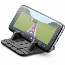 Cellularline HANDY PAD Universal Smartphone Car Holder, Car Mount, Silicone Flexible Pad for Car Dashboard, Black