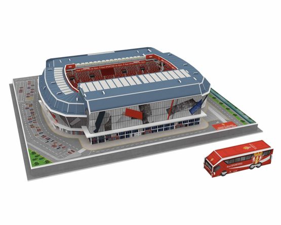 ELEVEN FORCE El Molinon Stadium 3D Puzzle (Sporting Gijon) (10803), Multicoloured (1) - Image 2