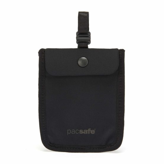 Pacsafe Coversafe S Neck Pouche, 11 cm, Black