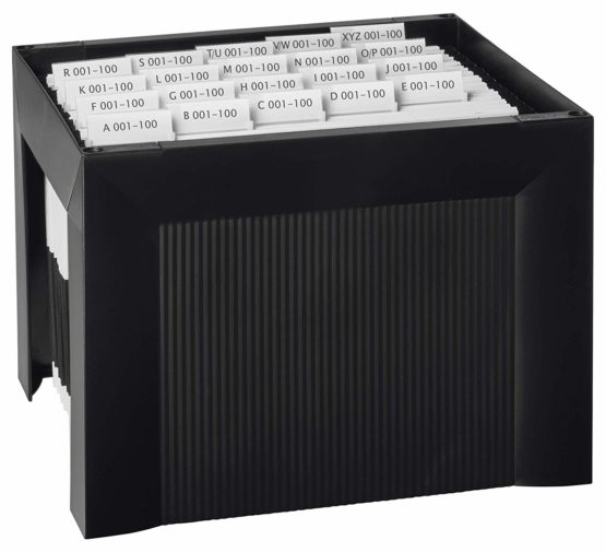 HAN 1905-14,KARAT Suspension file rack. Attractive, exclusive design, holds 35 suspension files, extra strong design, stackable, blue - Image 2