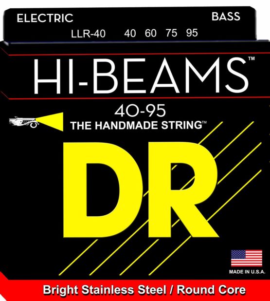 DR Strings Hi-Beam Round Core Bass Lite - Lite