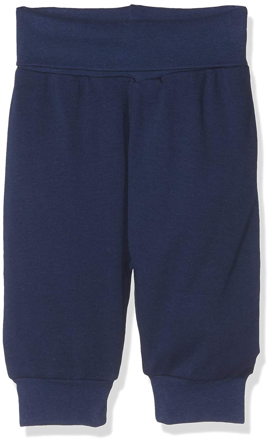 Playshoes Schnizler Unisex Baby Interlock Baby Breeches Trousers, Blue (Marine), 68