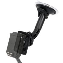 Wicked Chili Car Windscreen Bracket for Becker MAGCLICK Active Adaptor (Adapter Not Included) (Made in Germany, Ball Joint and 360 Degree Rotation Black