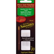 Clover Black Gold Needles: Applique/Sharps No 10