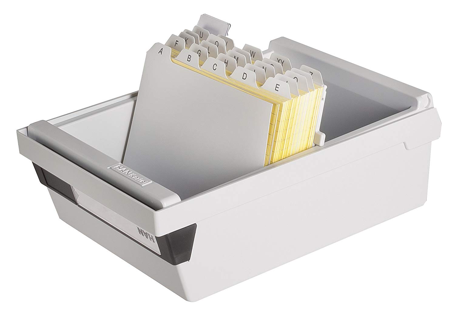 HAN 966-11, Card filing box A6 landscape. Innovative, attractive design holds 800 cards - Image 3