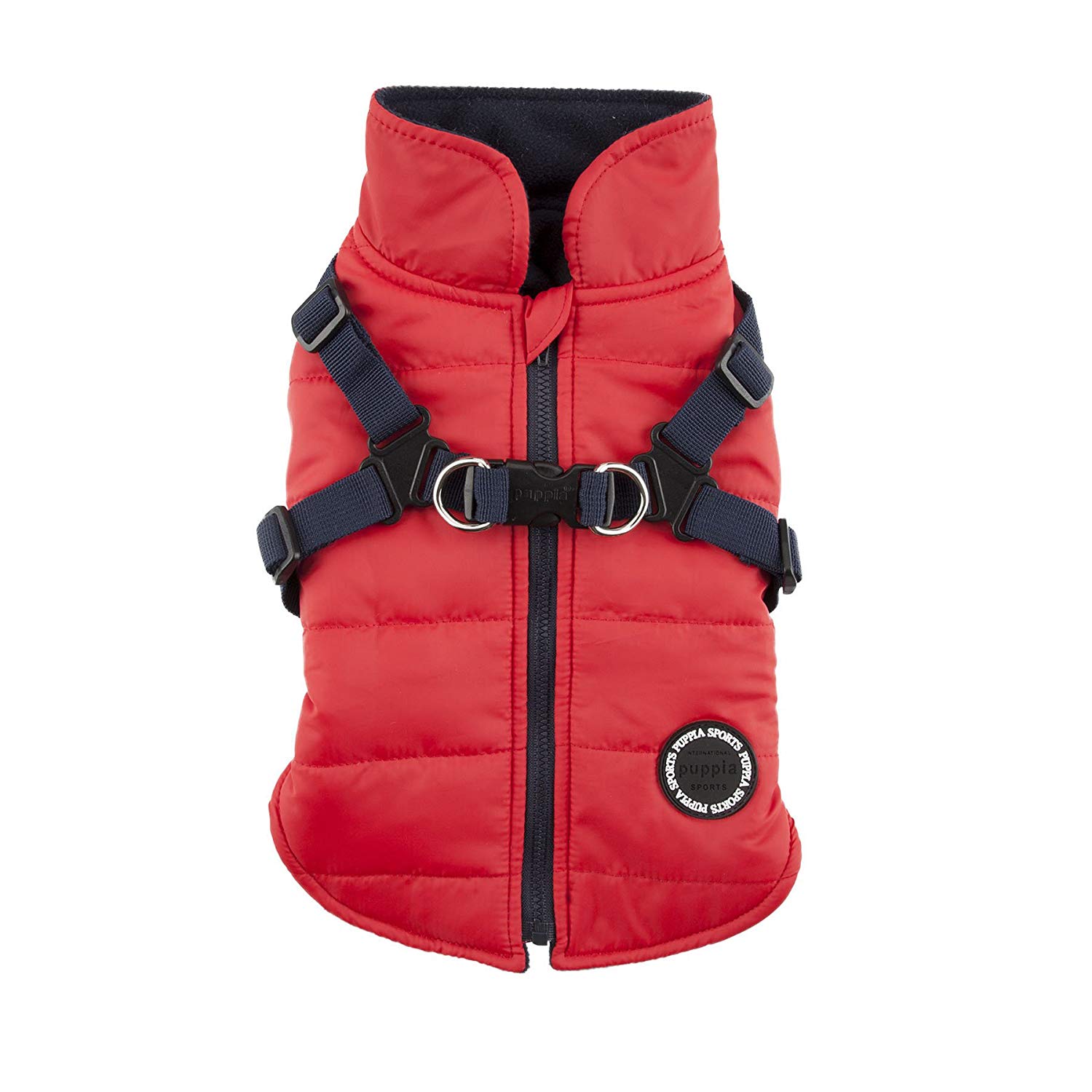 Puppia New Mountaineer Coat, Medium, Red