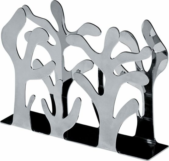 Alessi Mediterraneo Napkin Holder (ESI03), Silver