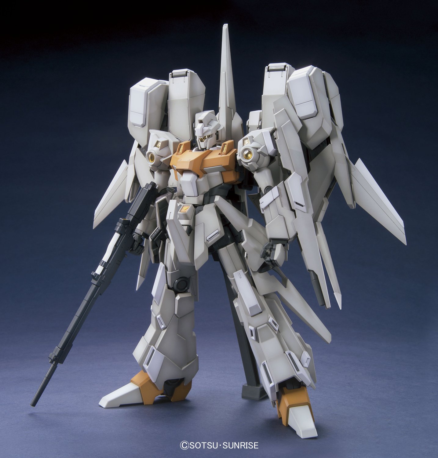 Bandai Hobby ReZEL Type-C Defenser A+B Unit/GR Master Grade 1/100 Gundam Unicorn Action Figure, Grey, Medium - Image 2