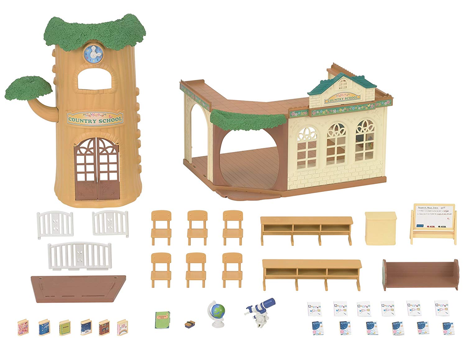 Sylvanian Families - Country Tree School, - Dollhouse playset, Multicolor, Norme - Image 3