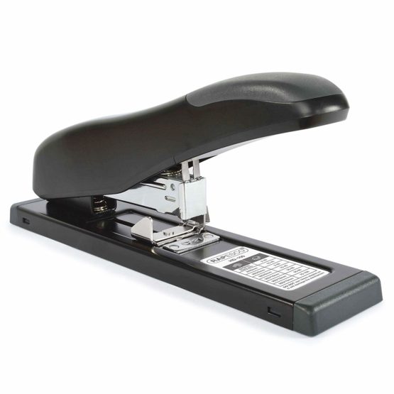 Rapesco 1276 Germ-Savvy Antibacterial: ECO HD-100 Heavy Duty Stapler – Black