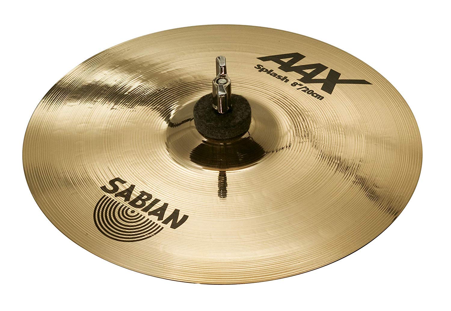 SABIAN - 8" AAX Splash, Brilliant Finish, Gold