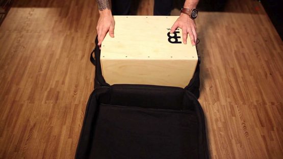 Meinl Percussion Cajon Box Drum Bag, Professional Standard Size-Heavy Duty Nylon, Shoulder Strap and Strong Carrying Grip, Black, (MCJB) - Image 3