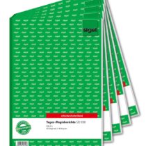 Sigel Forms – rapporte A4 Carbonless Copying, 2 x 40 Sheets (Pack of 5) 5 Piece