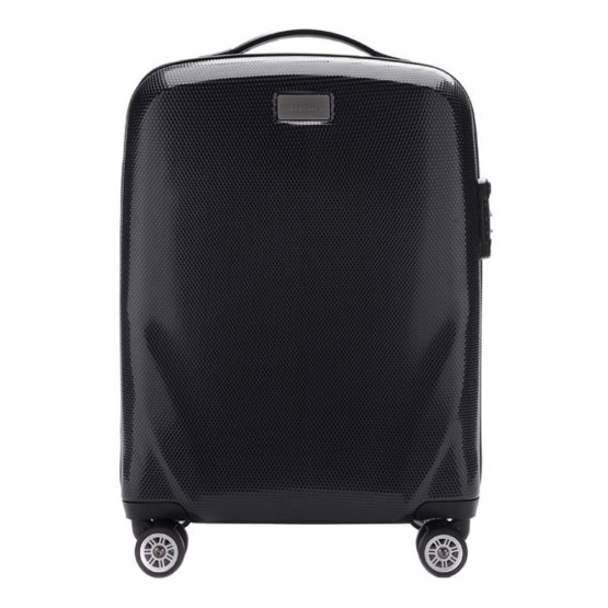 WITTCHEN Trolley, Cabin Luggage, Hand Luggage, Colour: Black, Material: Polycarbonate, Size: 56 x 37 x 20 cm, Weight: 2.3 kg, Capacity: 32 L, Collection: PC Ultra Light, 56-3P-571-10.