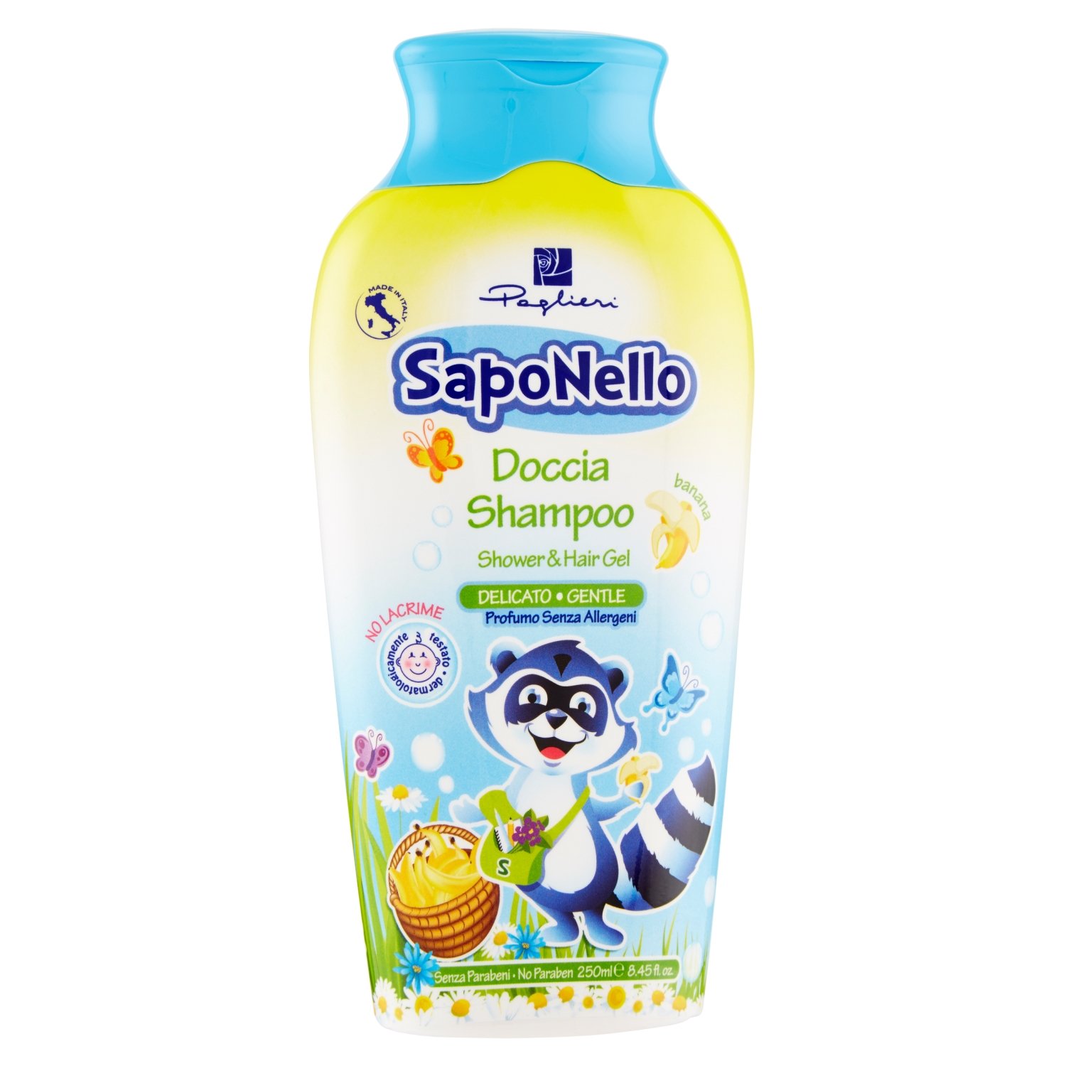 Saponello Shower 250 Delicate, 250 ml (Pack of 1)