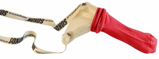 Helping Hand Company Soxon Sock Aid - Fabric Sock and Stocking Applicator - Easy to use aids to Put Socks on for Men and Women, Elderly, Disabled, and Hip Recovery - Image 3