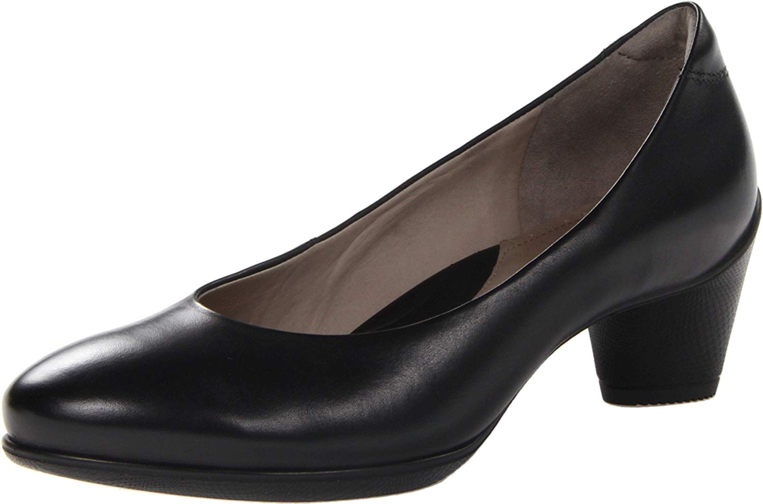 ECCO Womens Sculptured 45 Court Shoes 23020301001 Black 6 UK, 39 EU