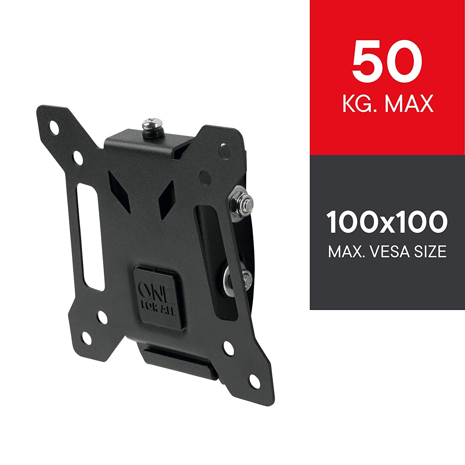 One For All TV Bracket, Tilt (15°) Wall Mount, Screen size 13-27 Inch, For All types of TVs (LED LCD Plasma) - Image 4