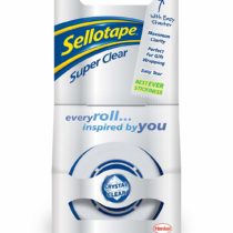 Sellotape 1569594 Super Tape - 18 mm x 25 m, Clear