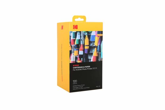 Dock cartridge for KPHC-120 photo printer and paper, white, by Kodak - Image 4