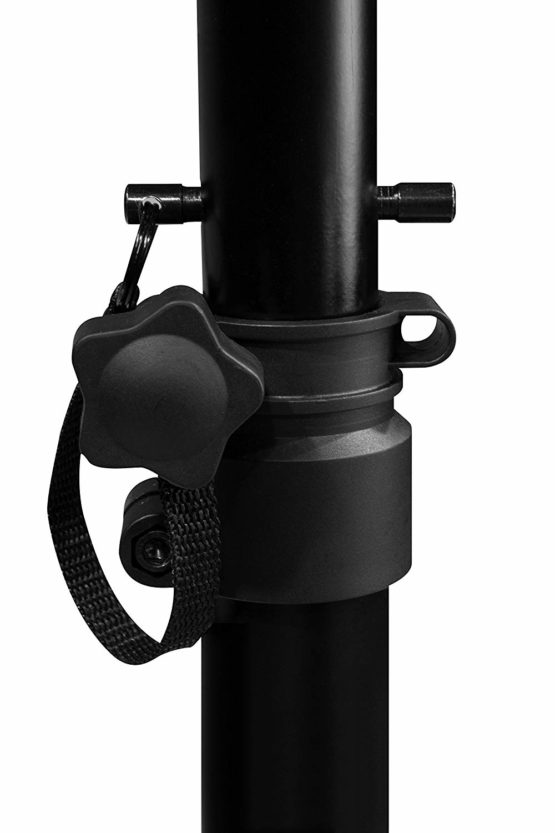 JAMSTANDS by Ultimate Suport JS-MS70 Height Adjustable Monitor Stand for Studio Monitors/Locking Pin/Leveling Floor Spikes/Rubber Feet/Low-Profile Base - Image 3