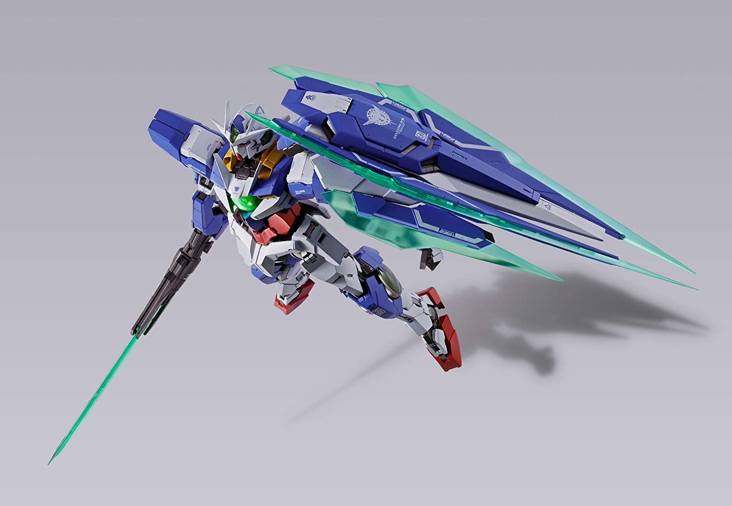 Bandai Mobile Suit Gundam 57535-Metal Build 00 Qan T, Multicoloured, 19258, Multi-coloured, 2 x 7.9 x 2 inches - Image 3
