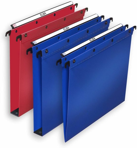 Elba 100330379 A4 Strongline Polypro Ultimate Suspension File - Blue (Pack of 10) - Image 2