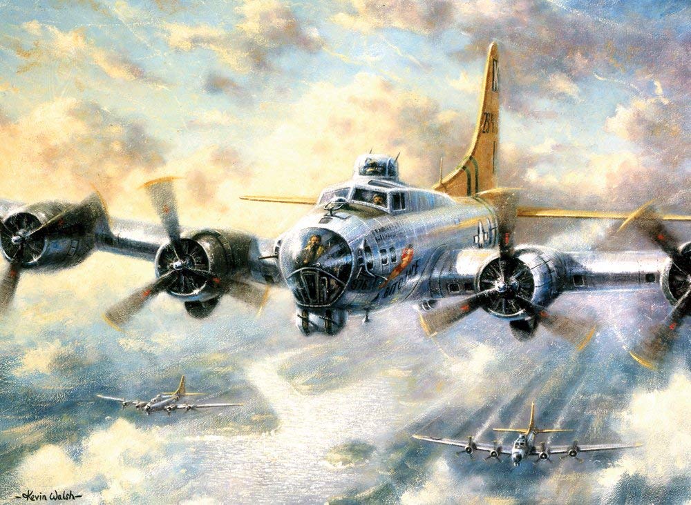 Royal & Langnickel PAL21 Flying Fortress Painting by Numbers Kit,5.17 x 42.38 x 34.76 cm, Multicoloured, 15.81 x 12.88 pulgadas - Image 2