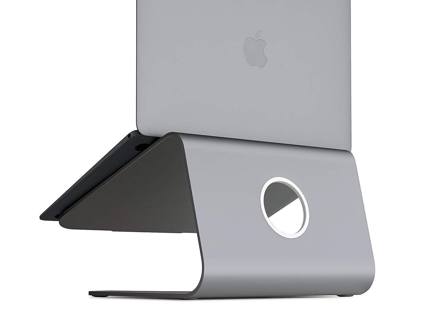 raindesign mStand Laptop Stand, Space Gray, Space Grey - Image 3