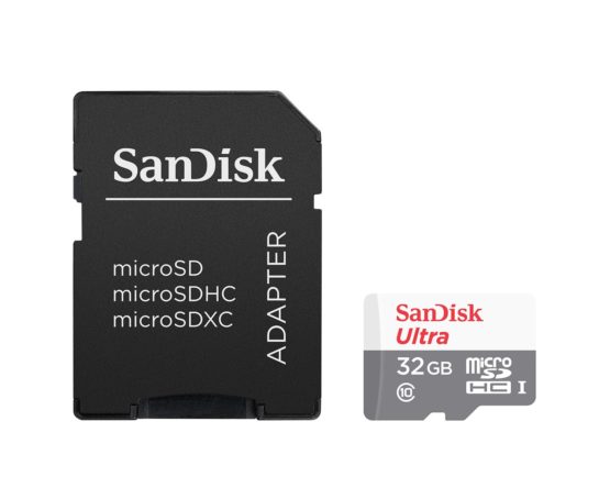 SanDisk 32 GB Class 10 Ultra Android MicroSDHC Memory Card and SD Adapter - Image 3