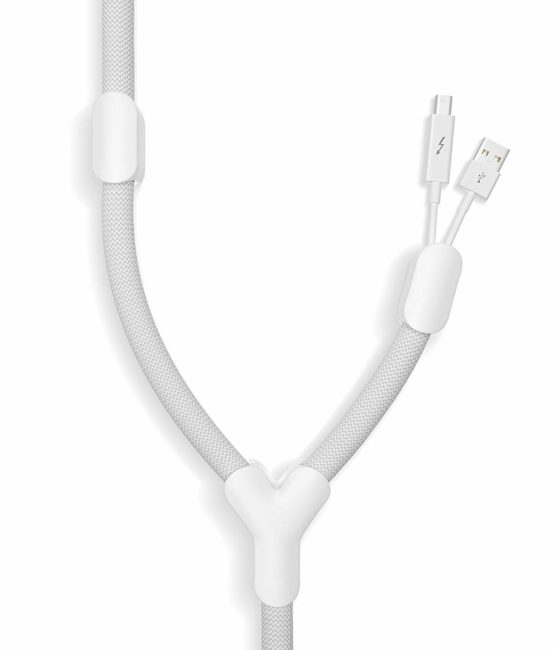 Bluelounge SOBA Tube System for Cables - White - Image 3