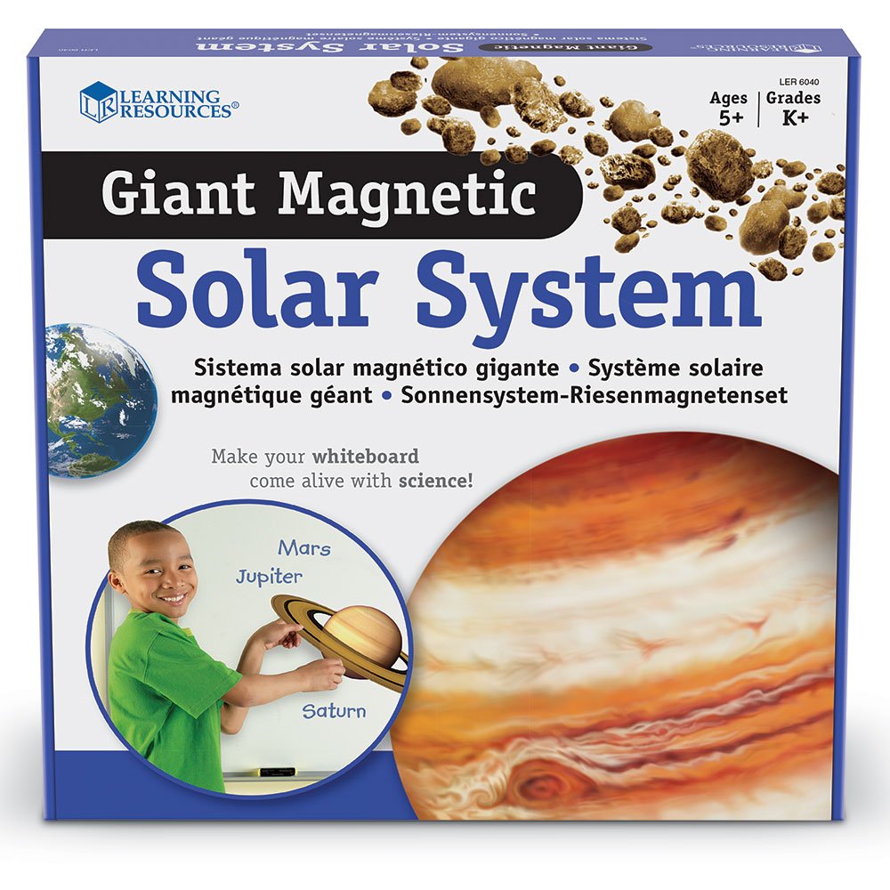 Learning Resources Giant Magnetic Solar System,25cm, Multicolored - Image 3