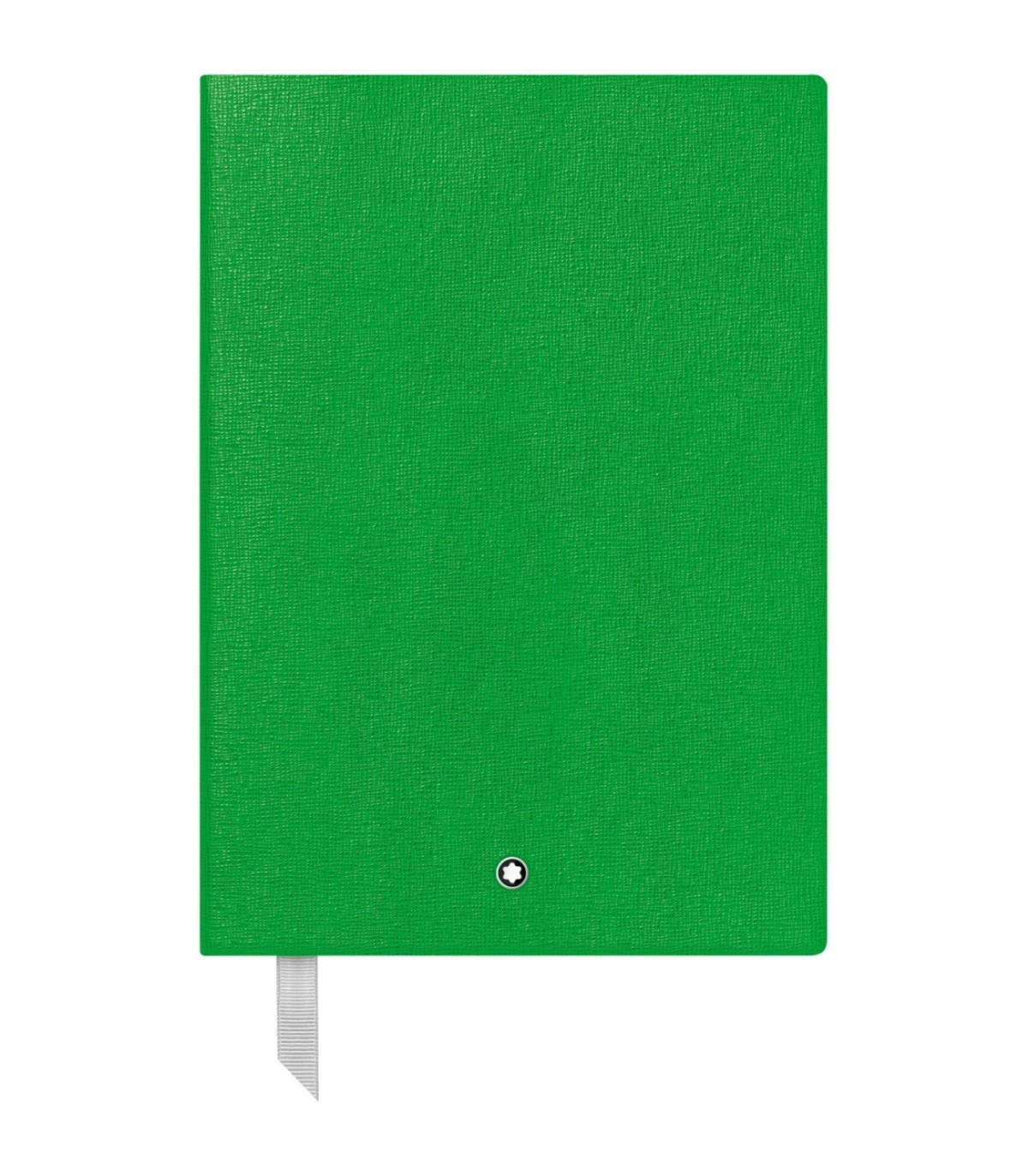 Montblanc Notebook 116518 Fine Stationery #146 Green - Elegant Soft Cover Journal - Lined Notebook with Leather Binding - A5